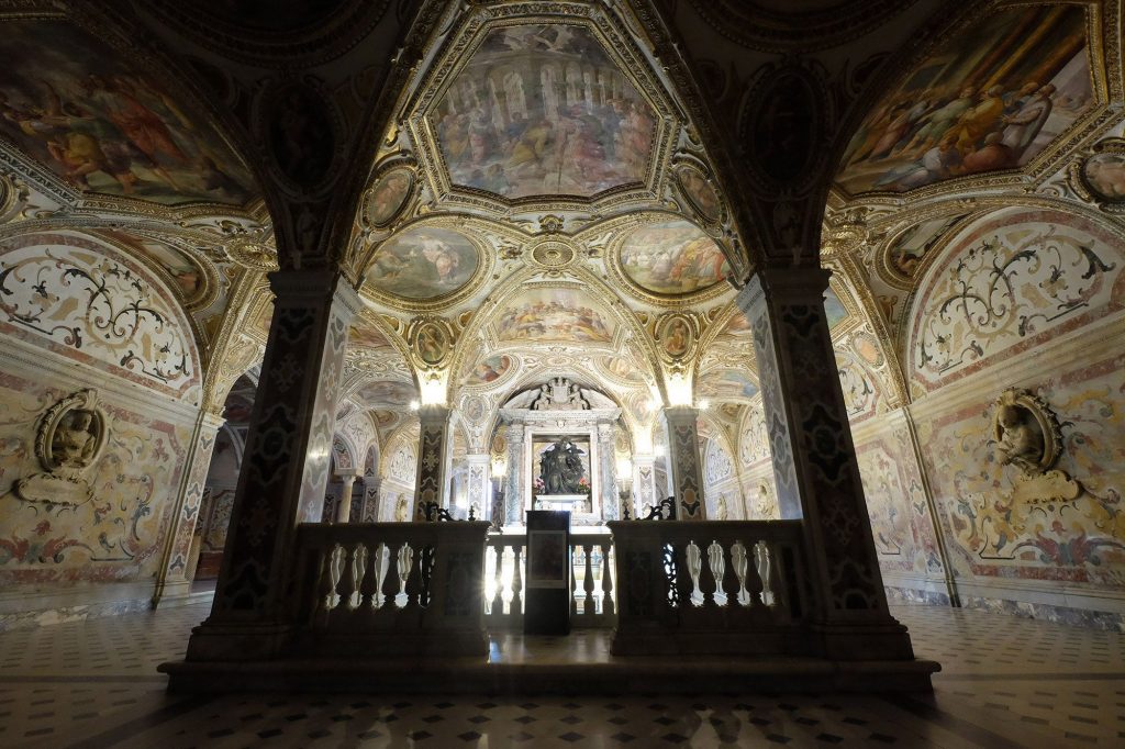 Italy, Crypt Of Salerno Catherdral