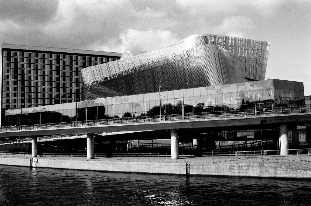 Sweden, Stockholm, Waterfront Building